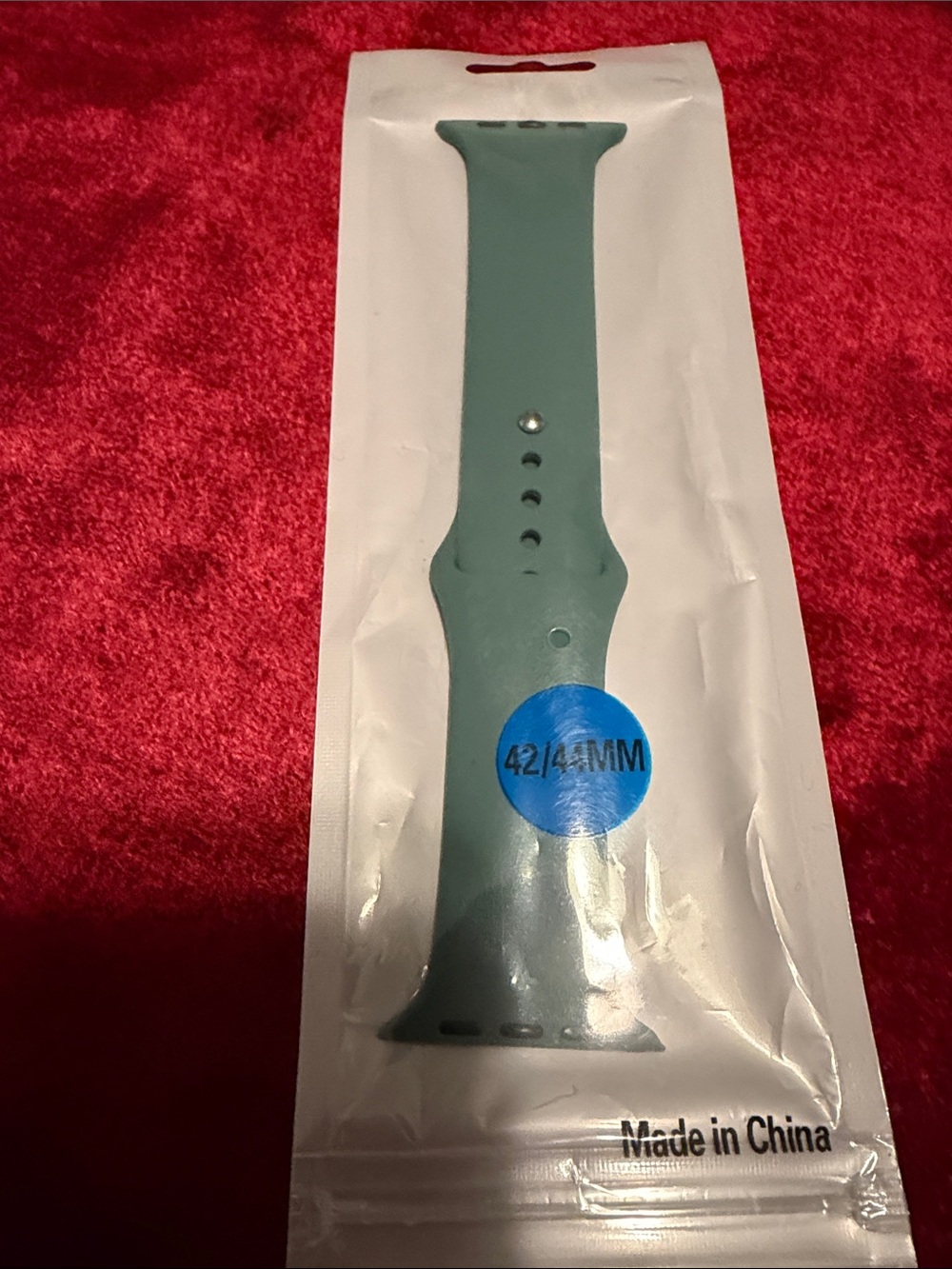 Teal green  Silicone Watch Band Apple Watch - 42/44mm new